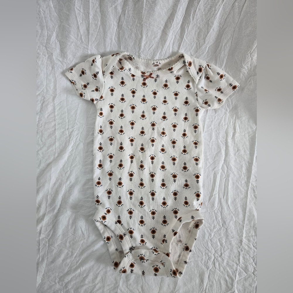 Floral Print Kids One Piece